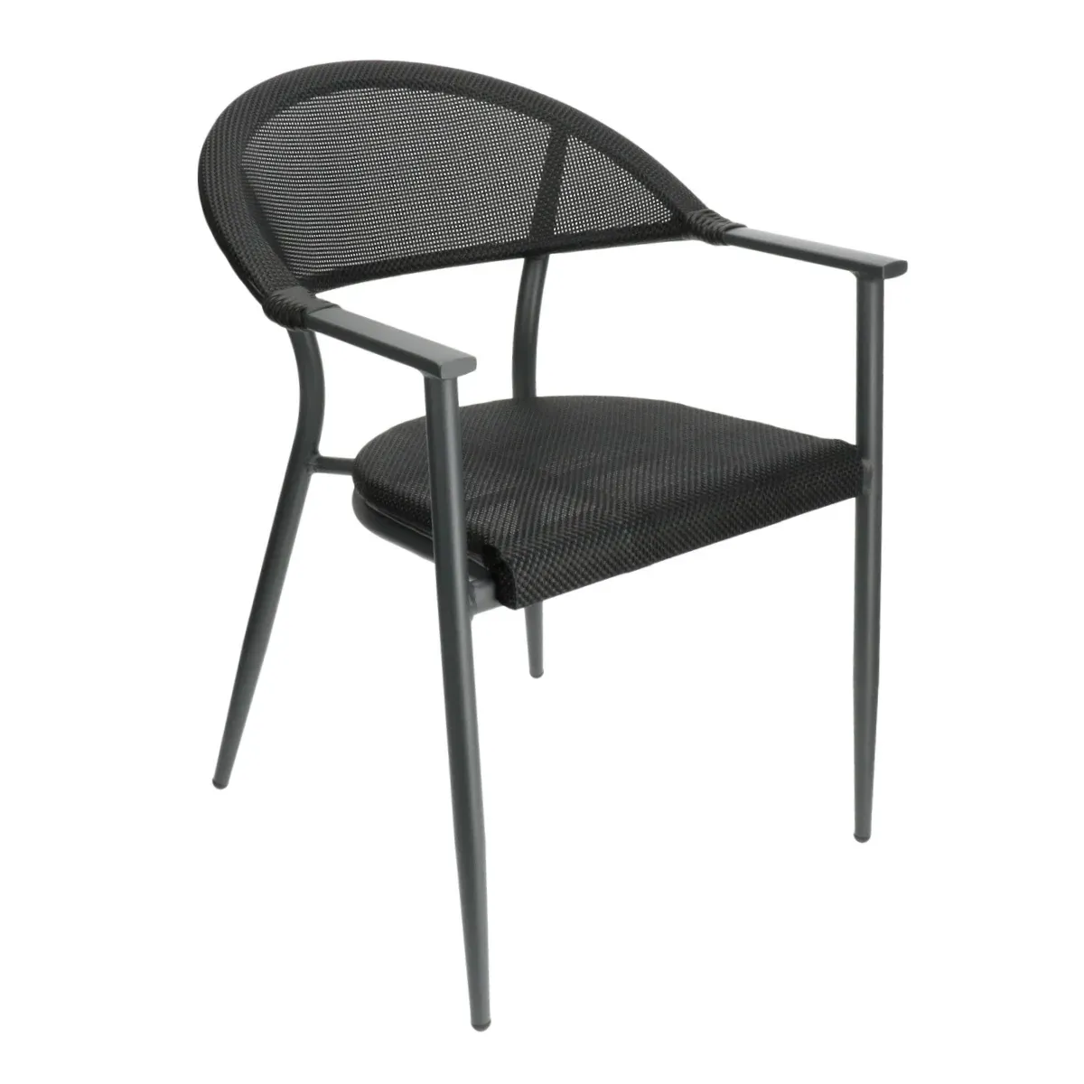DL CALMA Grey classic Tessil insert outdoor chair