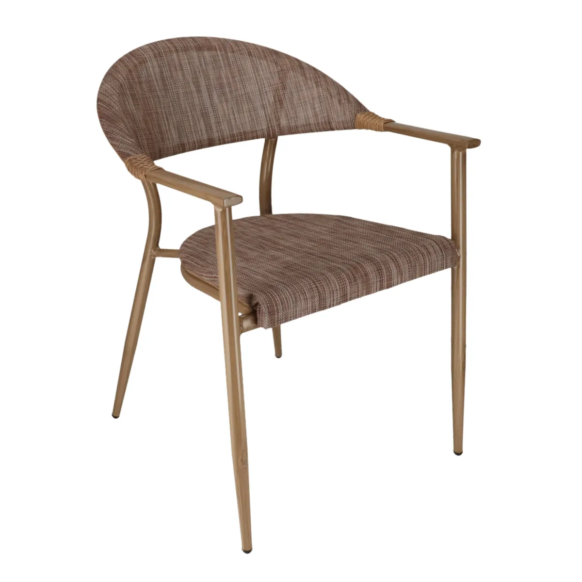 Garden chair with water-repellent cover