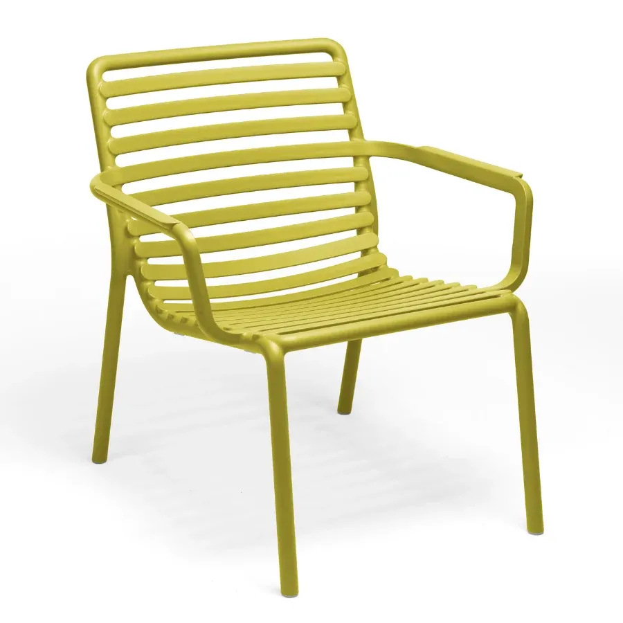 NARDI DOGA RELAX Világoszöld design Műanyag kültéri szék