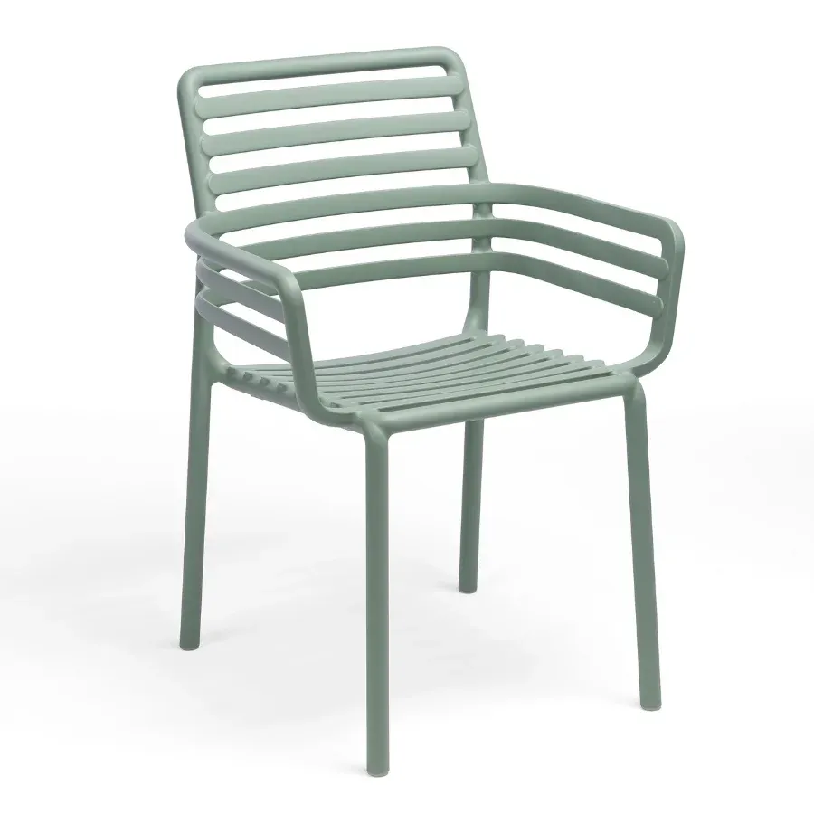 NARDI DOGA ARMCHAIR Mint design Plastic outdoor chair