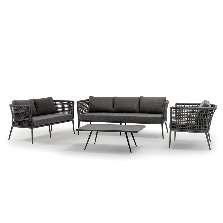 GR CUBA/3 Grey design Outdoor lounge set