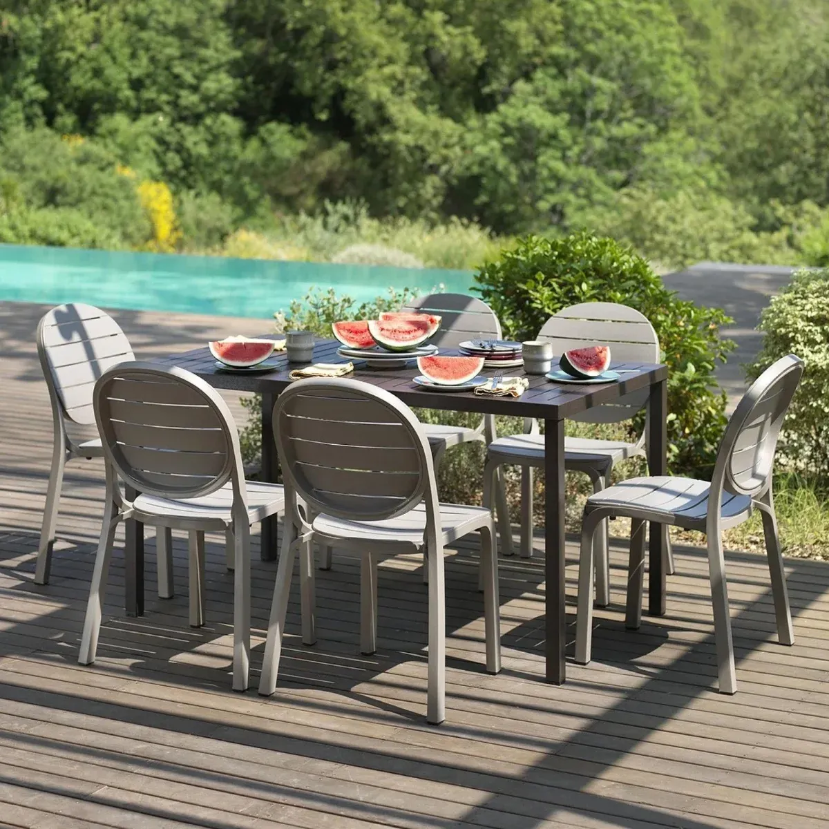 NARDI CUBE 140 / ERICA Brown classic Outdoor set