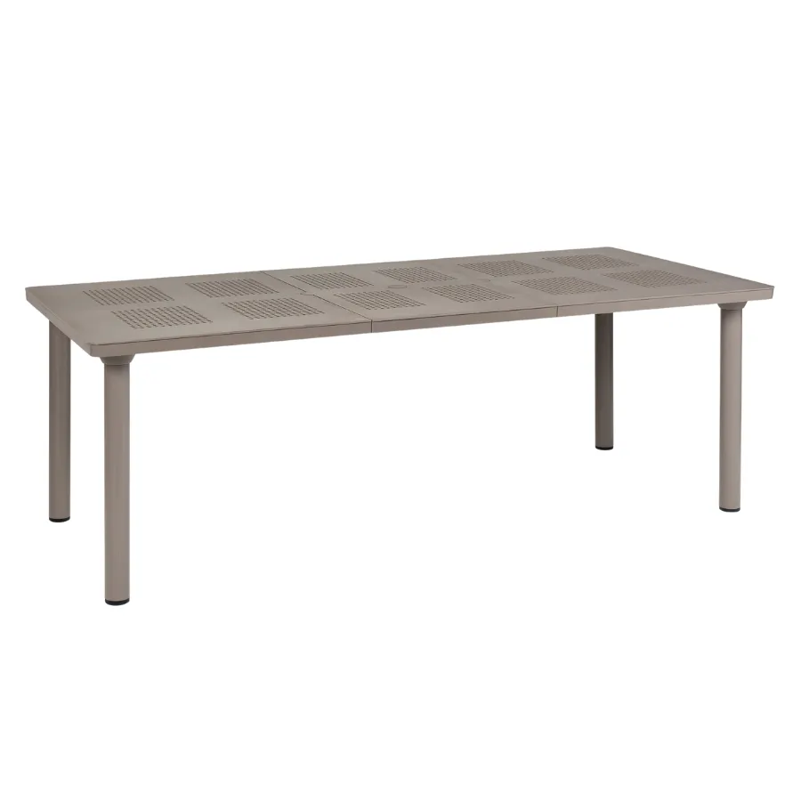 NARDI LIBECCIO 160-220 Taupe design Outdoor complete table
