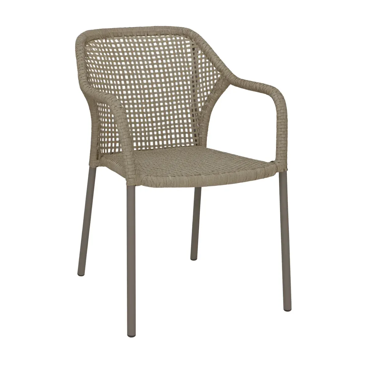 DL DELHI utolsó 1 db  Brown classic Polyrattan outdoor chair – product image
