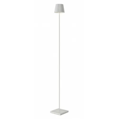 OS BELL White minimalist Outdoor Standing Lamp