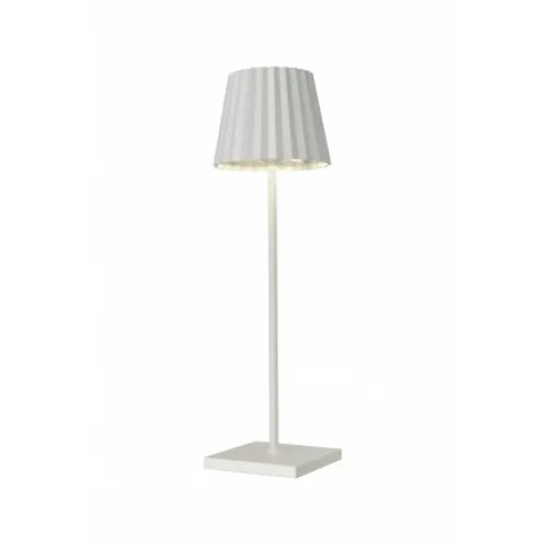OS BELL White minimalist Outdoor Table Lamp