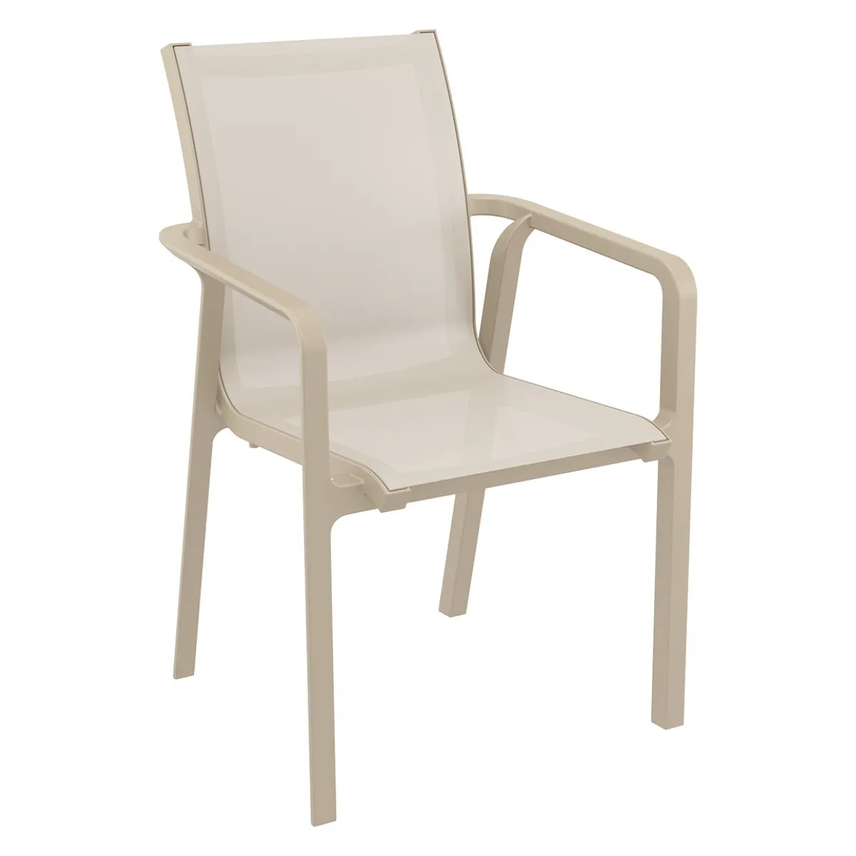 ST PACIFIC Taupe design Water-repellent fabric outdoor armchair (másolat)
