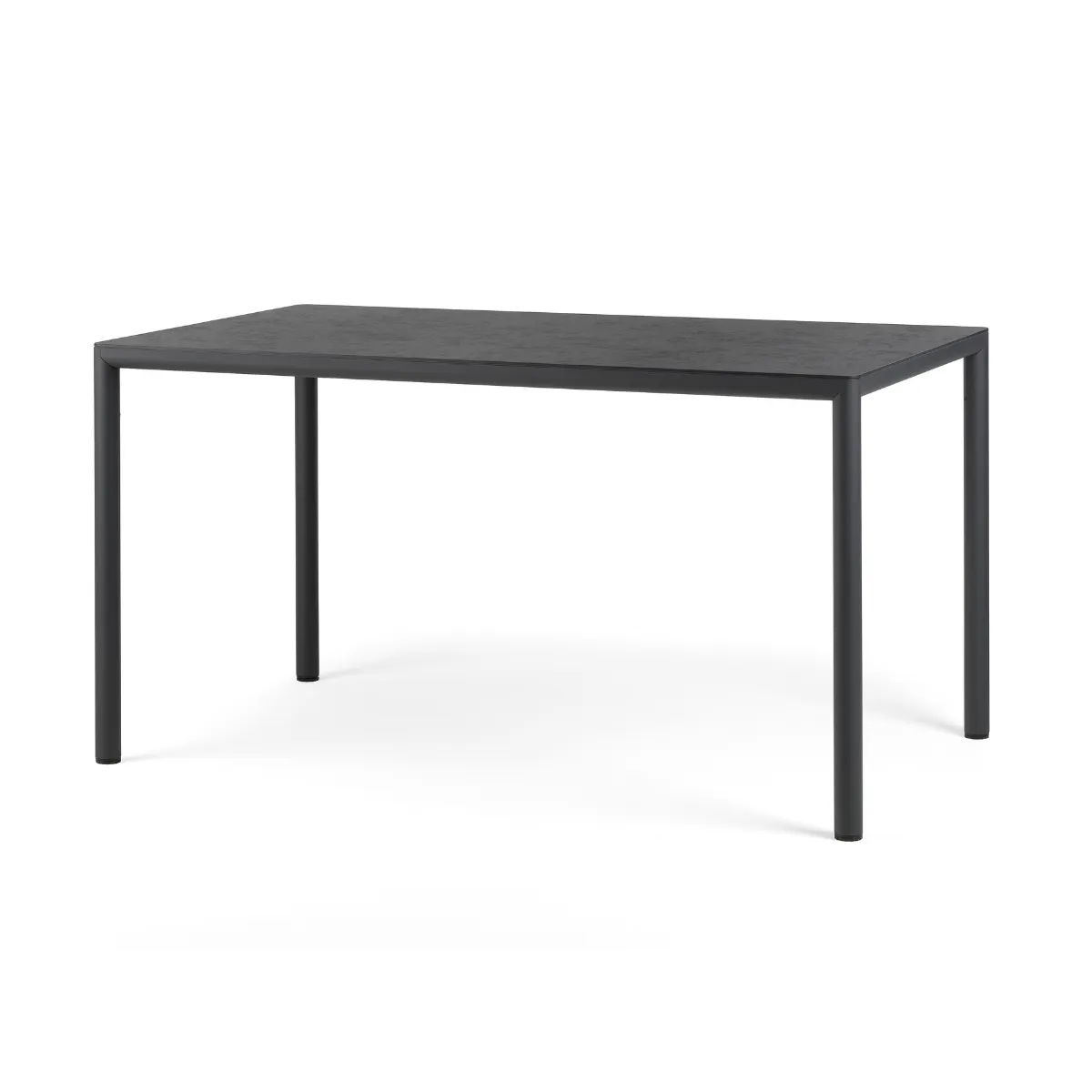NARDI PIAVE TABLE 140x80 Antracit design Kültéri komplett asztal