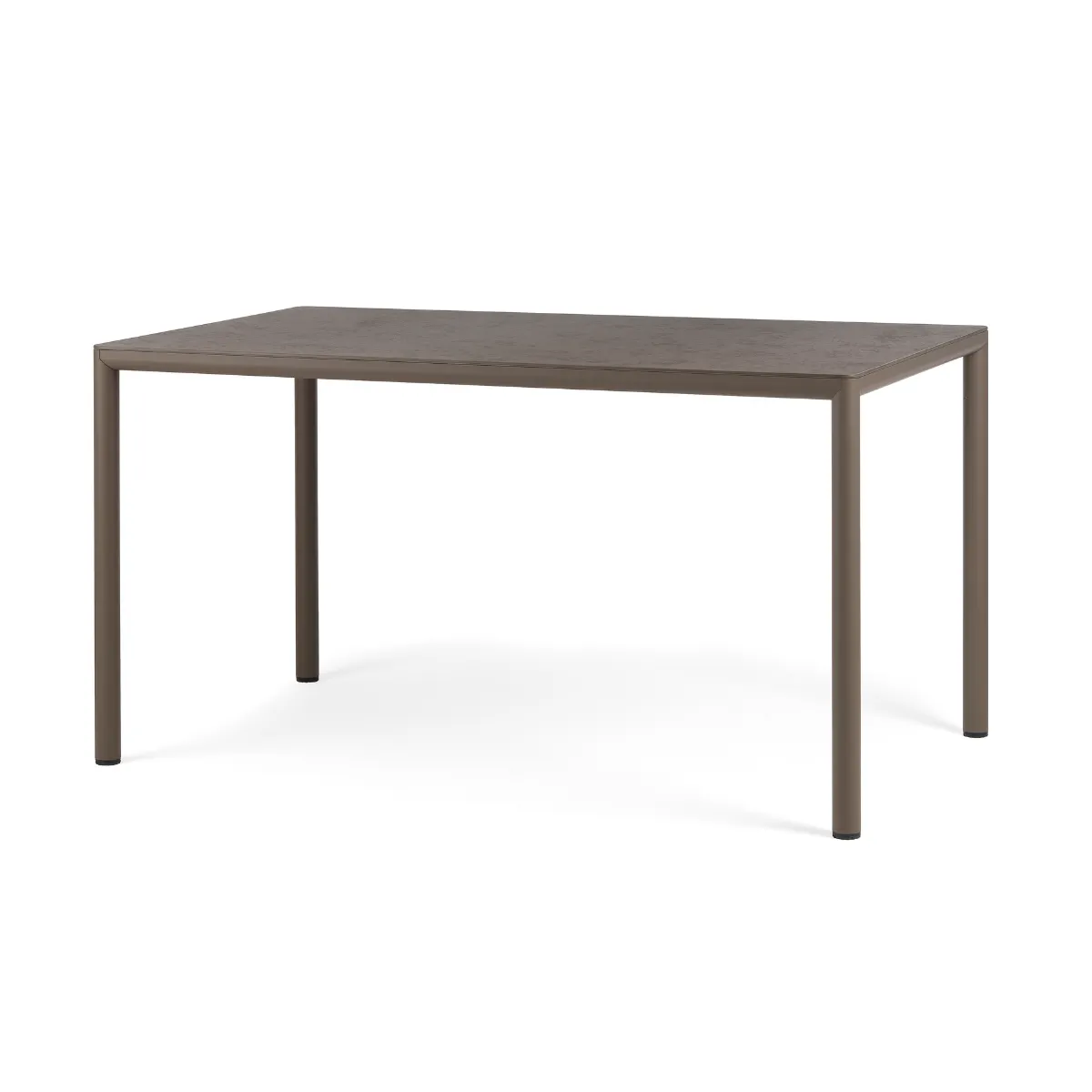 NARDI PIAVE TABLE 140x80 Barna design Kültéri komplett asztal