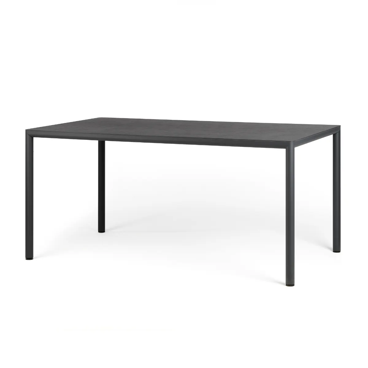 NARDI PIAVE TABLE 160x90 Antracit design Kültéri komplett asztal