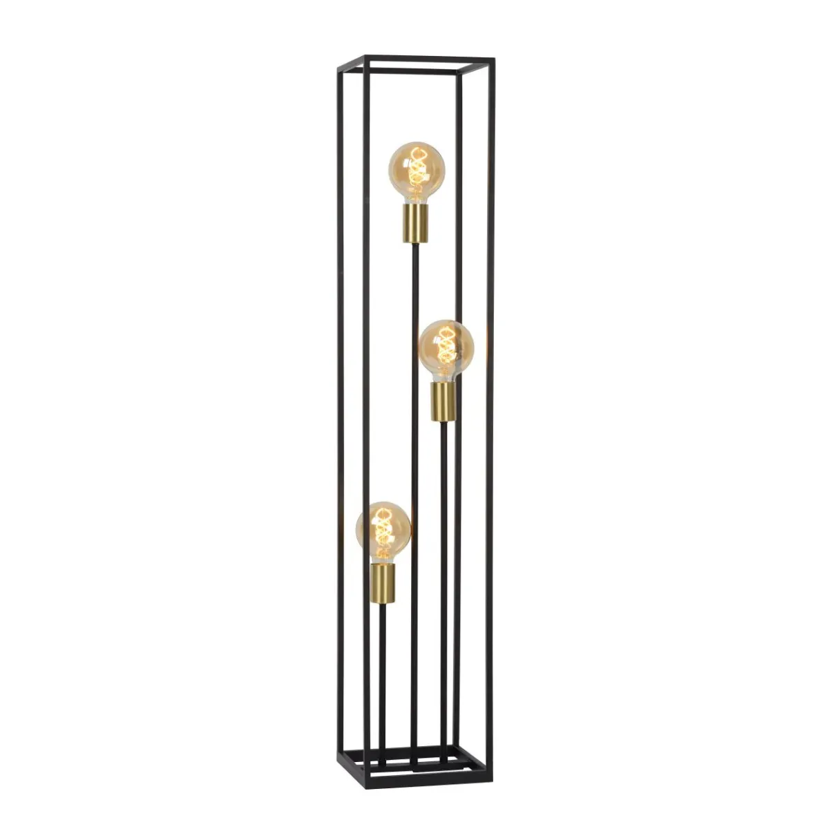 LC SQUARE Black industrial Indoor floor lamp
