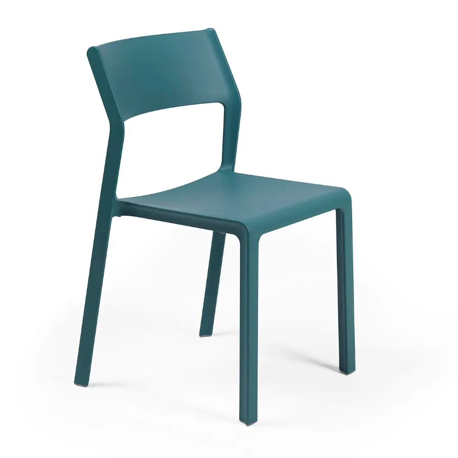 NARDI TRILL BISTROT Blue minimalist Plastic outdoor chair