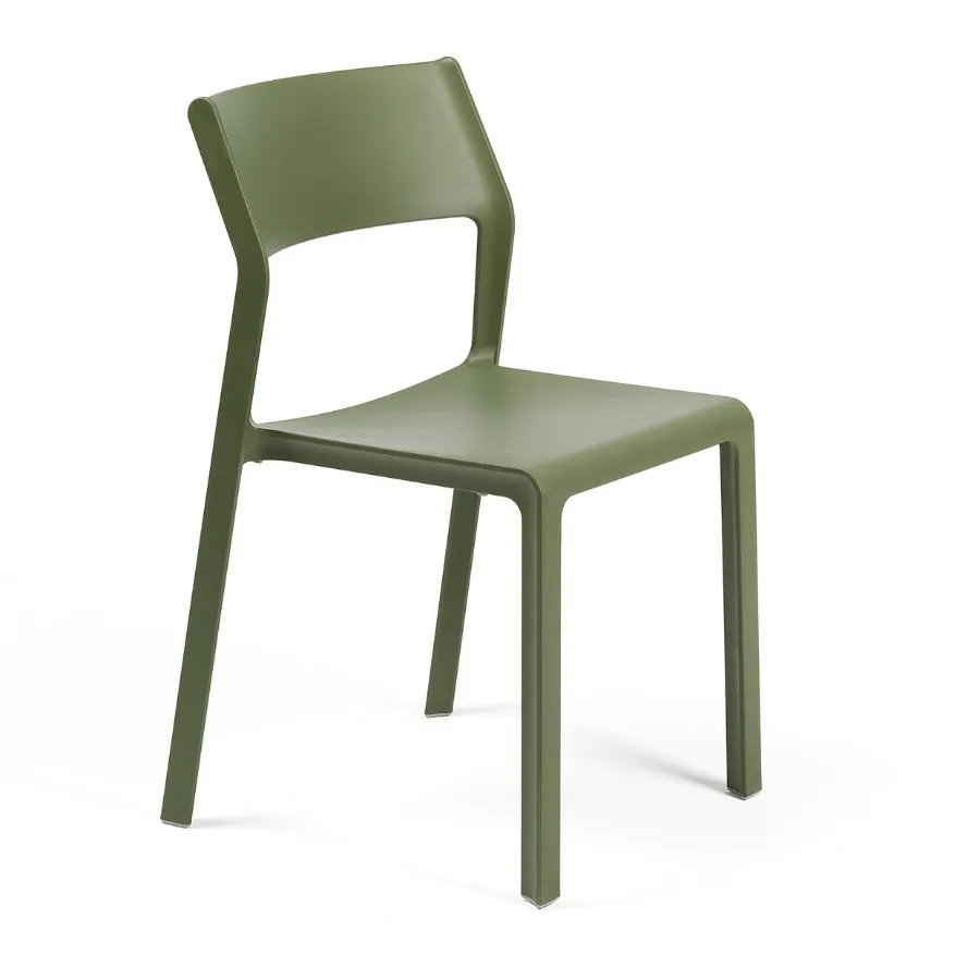 NARDI TRILL BISTROT Green minimalist Plastic outdoor chair