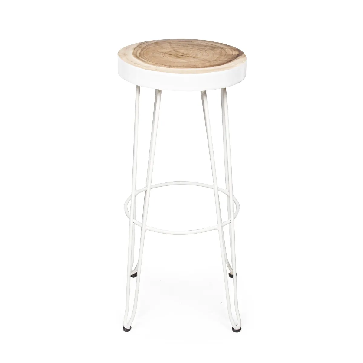 BT LINETT  industrial Wooden indoor bar stool