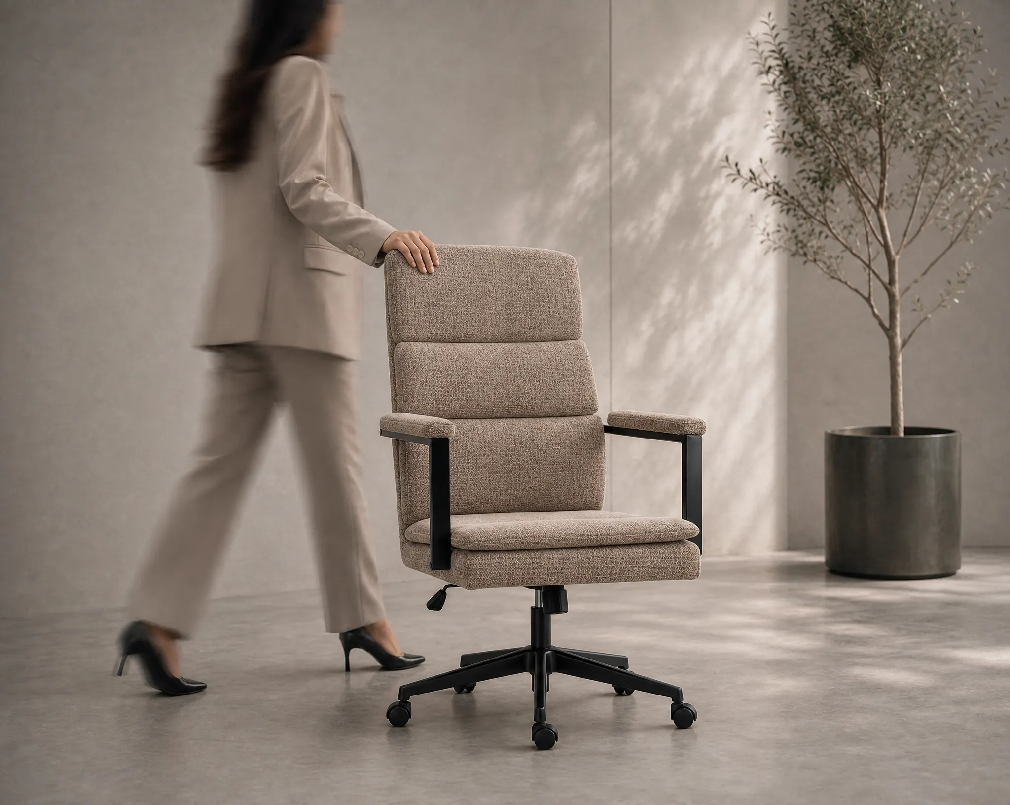 Generated with Kive.ai - Upholstered office chairmake a picture like this but with my chair.png