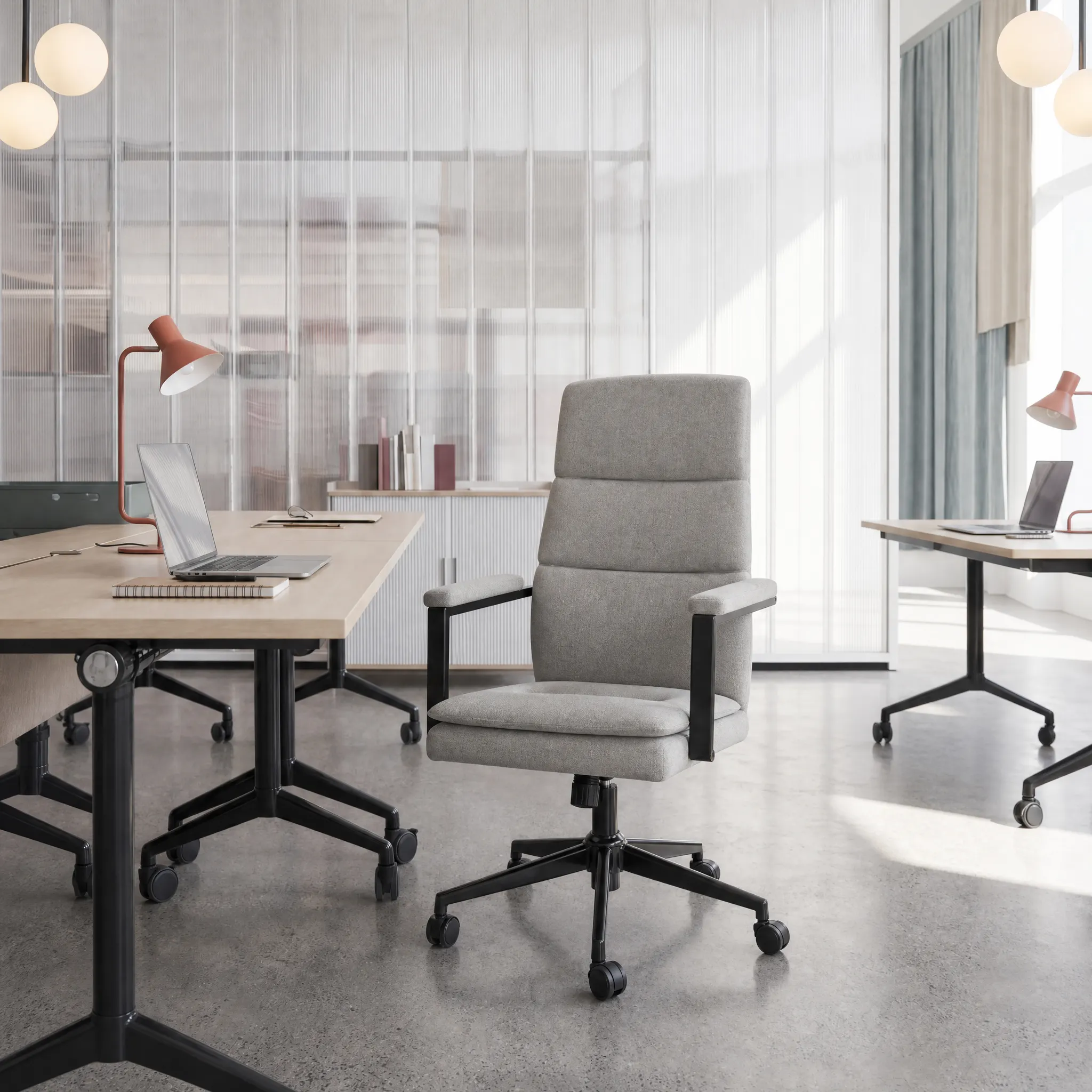 Generated with Kive.ai - make a picture like this but with my chair Upholstered office chair (2).png