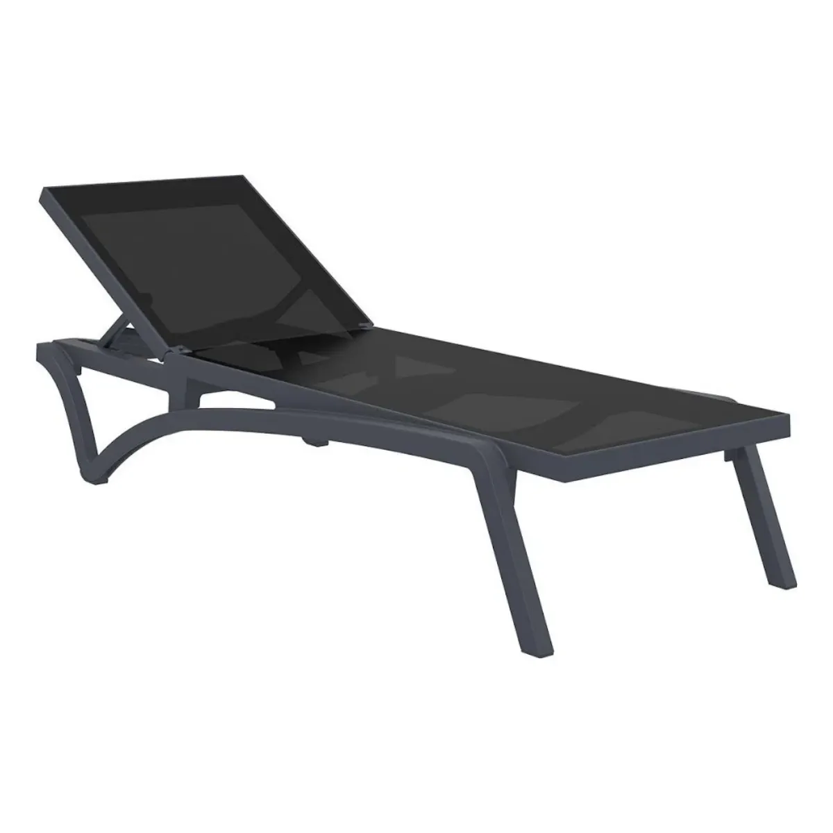 AT-ST PACIFIC Fekete, Szürke design Napágy