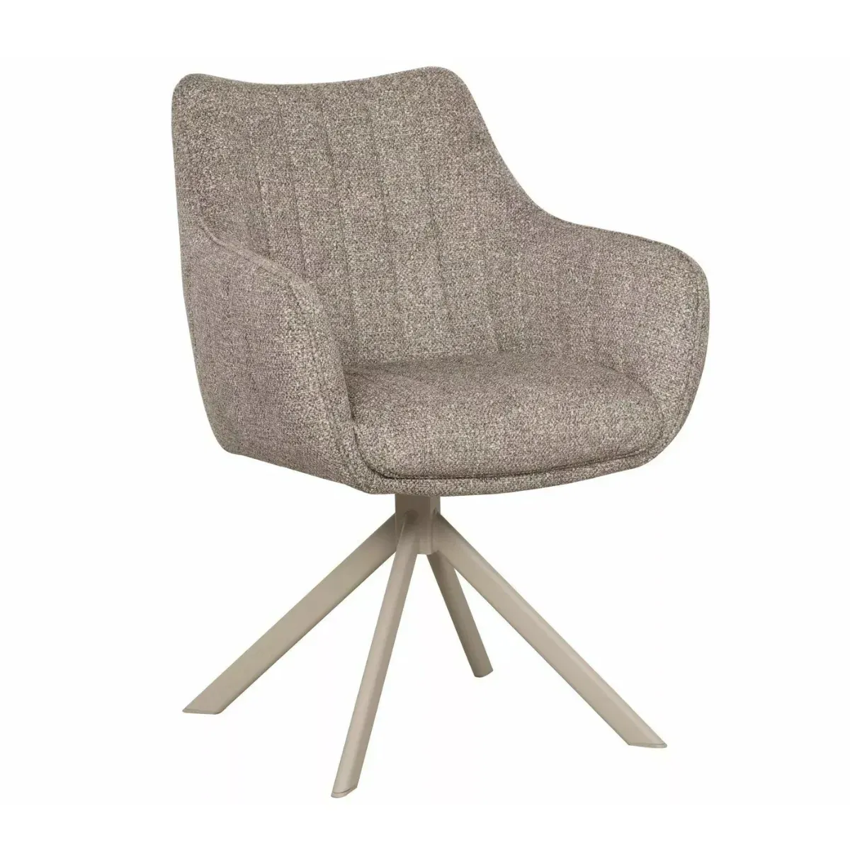SI ZALIA L Bézs design Kárpitos beltéri szék