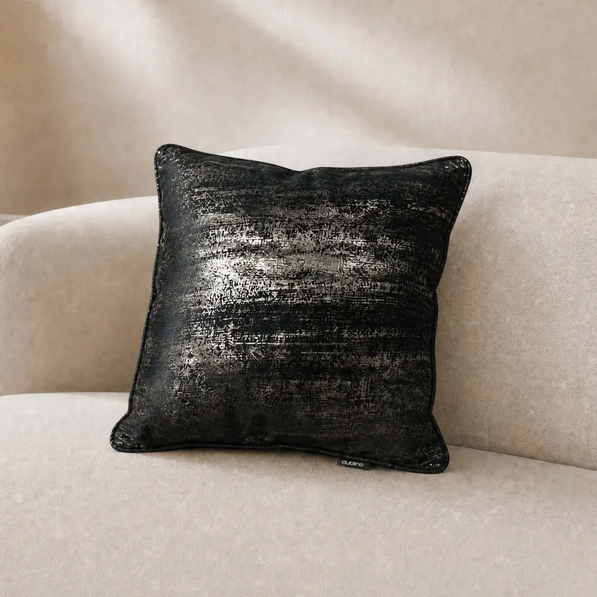 DL PILLOW Fekete design beltéri pårna