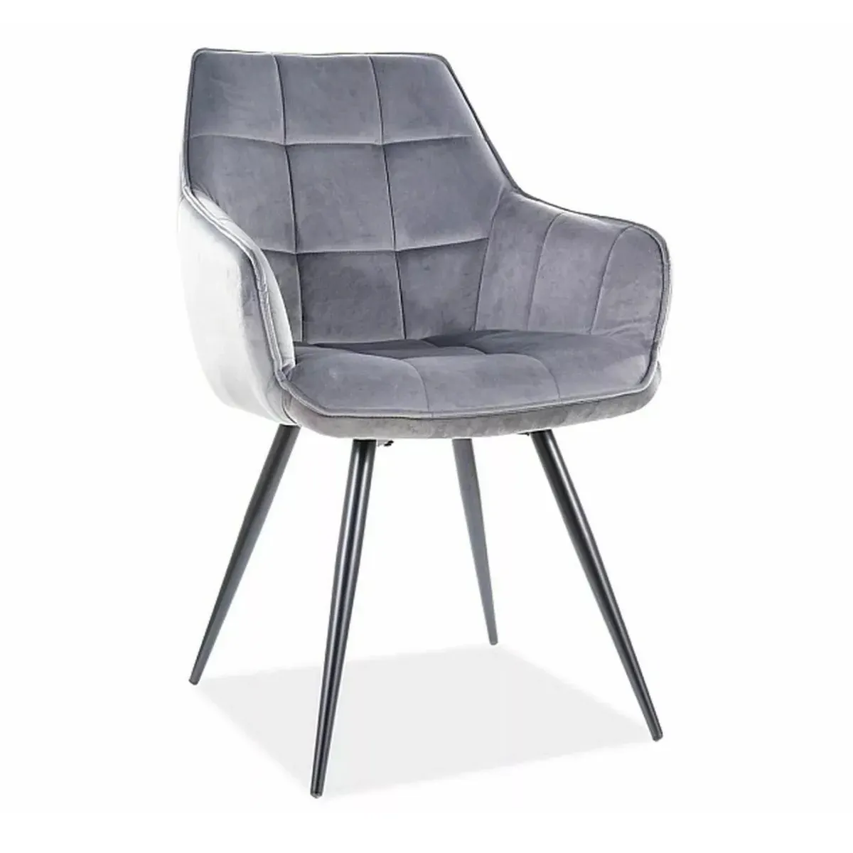 SI OLIVIA Grey modern Upholstered indoor chair
