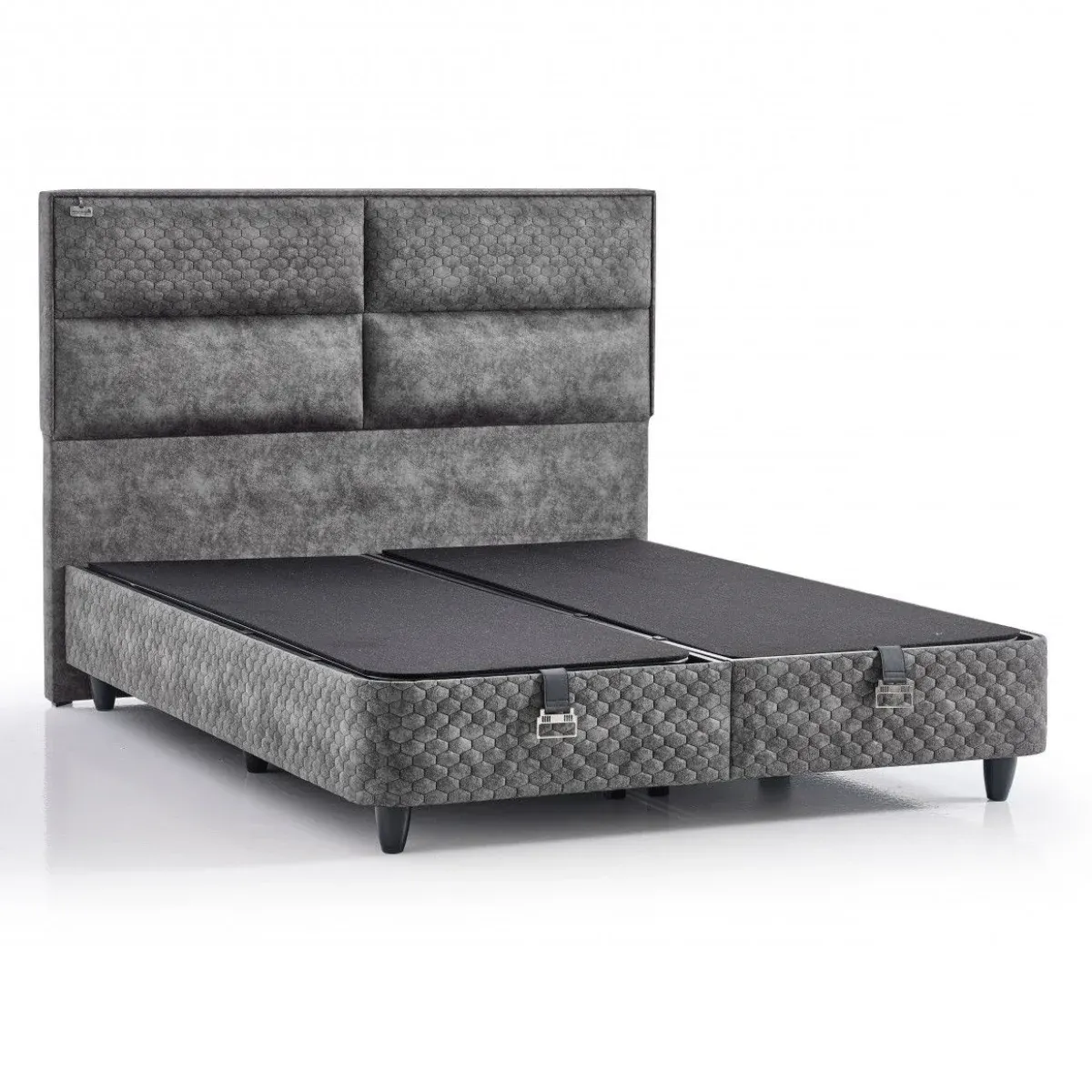 ET VICTOR 160x200 Szürke design Boxspring ágy