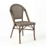 DL PARIS C Brown design, classic Tessil insert outdoor chair