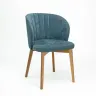 AT LEONA Blue design Upholstered indoor chair