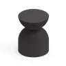 LX LILO STOOL  Fekete design Lerakó asztal