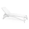 NARDI ATLANTICO White design Sunbed/Lounger