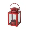 B KELLY LATERN Red design Table decoration