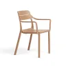NARDI CASSIA ARMCHAIR Taupe design Plastic outdoor chair