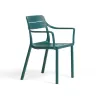 NARDI CASSIA ARMCHAIR Turquoise design Plastic outdoor chair