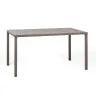 NARDI CUBE 140 X 80 Taupe modern Outdoor complete table