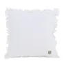 B LEONA White design Decorative Pillow
