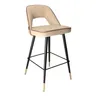 DL FANNY PIP Beige design Upholstered indoor bar stool