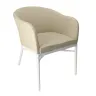 DL KORAT White, Beige design Water-repellent fabric chair