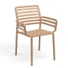 NARDI DOGA ARMCHAIR Beige design Plastic outdoor chair