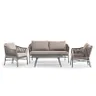 GR MONACO Taupe design Outdoor lounge set