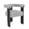 BT LORA Grey, Brown, Fa design Upholstered indoor chair