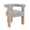 BT LORA Grey, Fa design Upholstered indoor chair