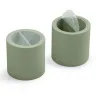 LX BROCK PARTY STORAGE  Light green design Side table