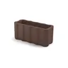 LX NEBBIA FLOWER BOX Brown design Flower pots and planters