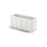 LX NEBBIA FLOWER BOX White design Flower pots and planters