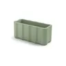 LX NEBBIA FLOWER BOX Light green design Flower pots and planters
