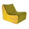 MD LIVE Yellow design Upholstered indoor armchair