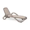 NARDI ALFA Taupe classic Plastic sunbed