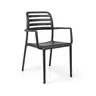 NARDI COSTA Grey classic Plastic outdoor chair