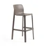 NARDI NET STOOL Taupe modern Plastic outdoor bar stool