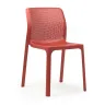 NARDI BIT Red minimalist Plastic outdoor chair