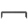 NARDI RIO BENCH ALU Grey minimalist Bench